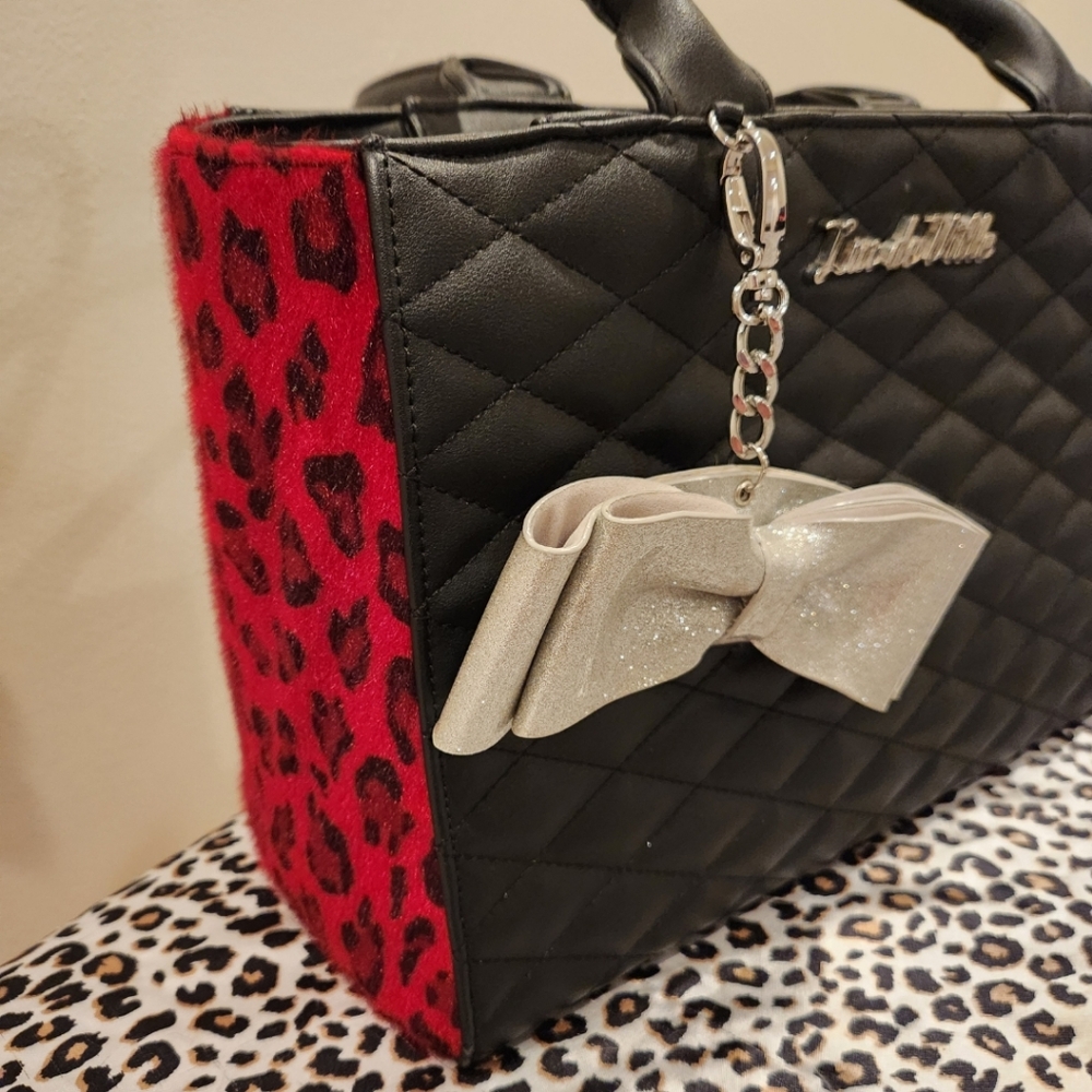 Lux de Ville Leopard Oversize Handbag